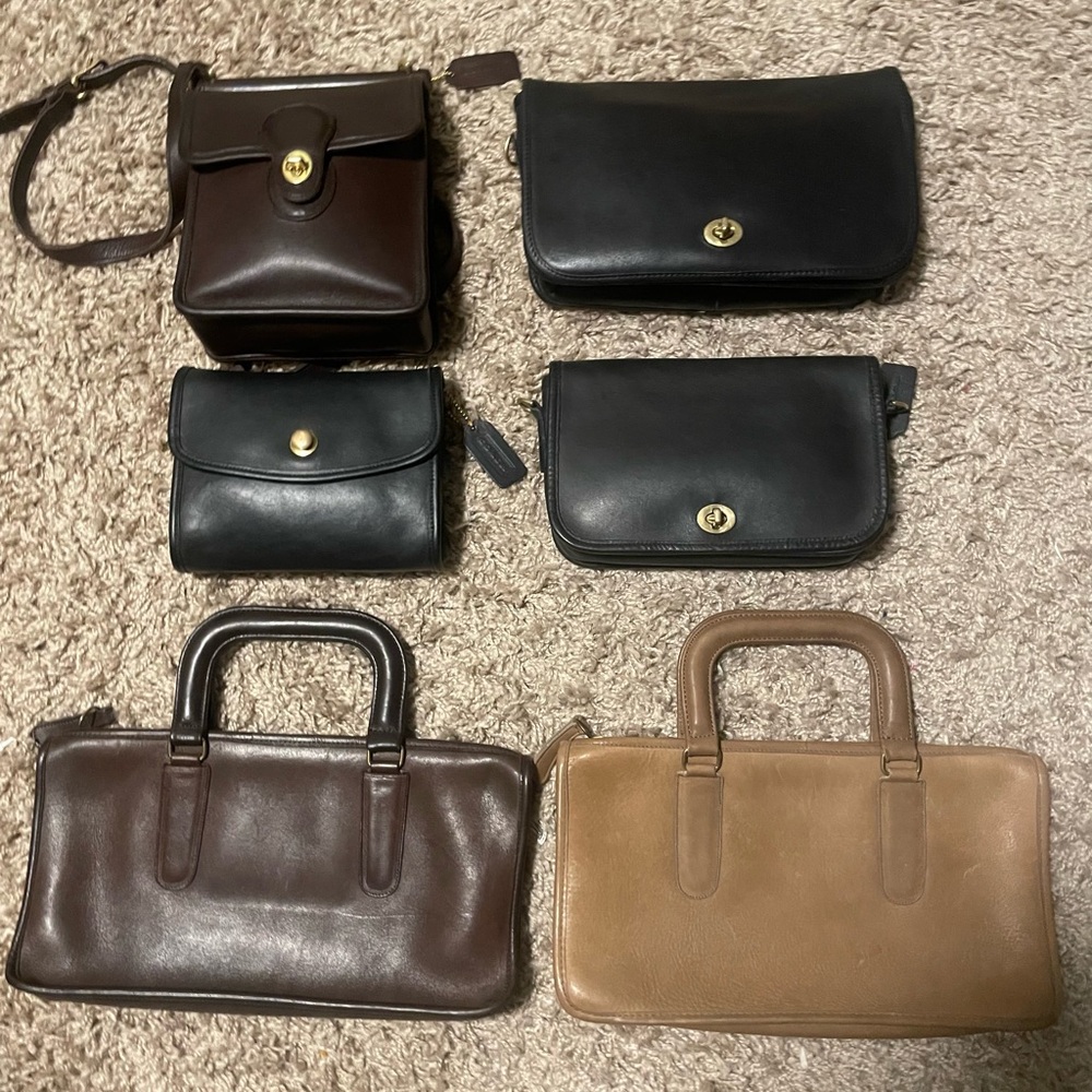 SOLD Bundle Vintage Coach bags